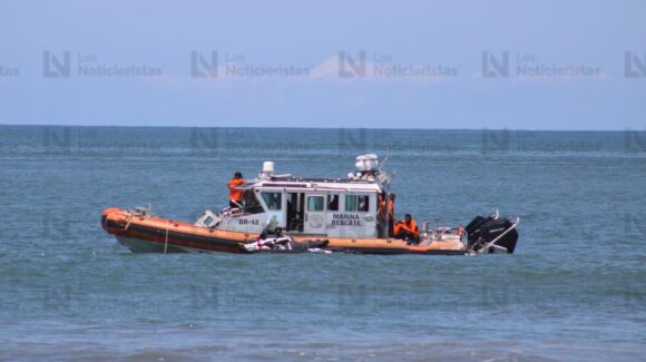 Continúa la búsqueda de un joven desaparecido en el mar en Mazatlán
