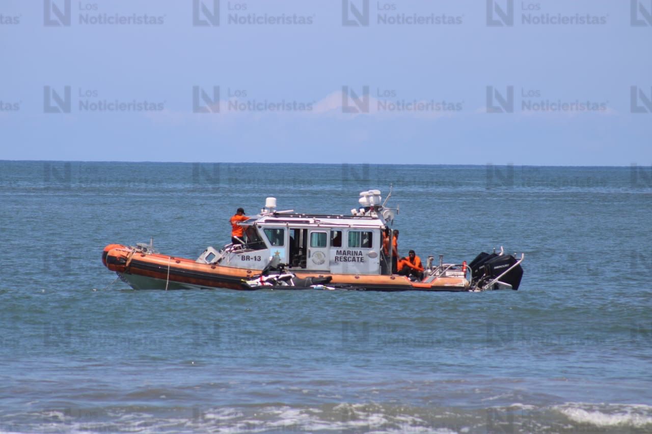 Buscan a joven desaparecido en playa de Mazatlán