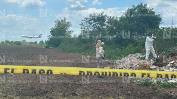 Inician búsqueda de osamentas humanas en montículos de tierra a espaldas del sector Aeropuerto en Culiacán