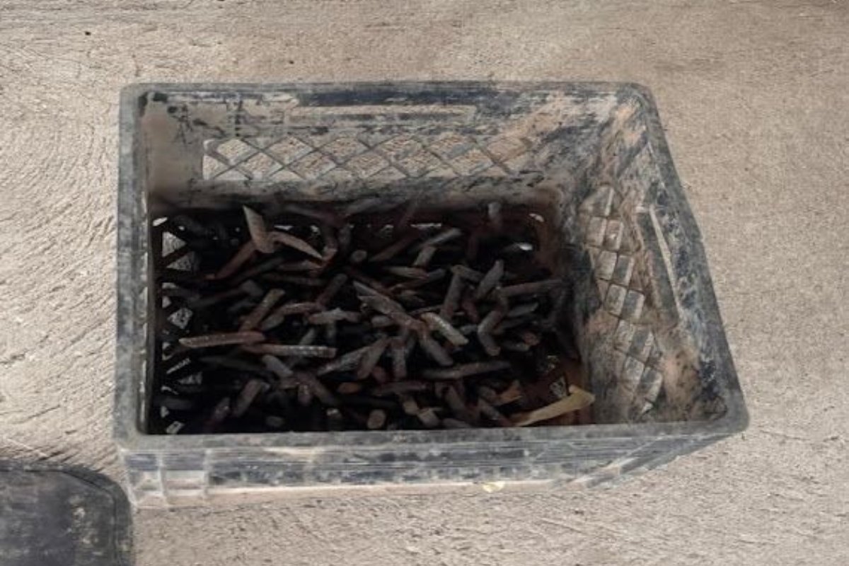 caja con ponchallantas