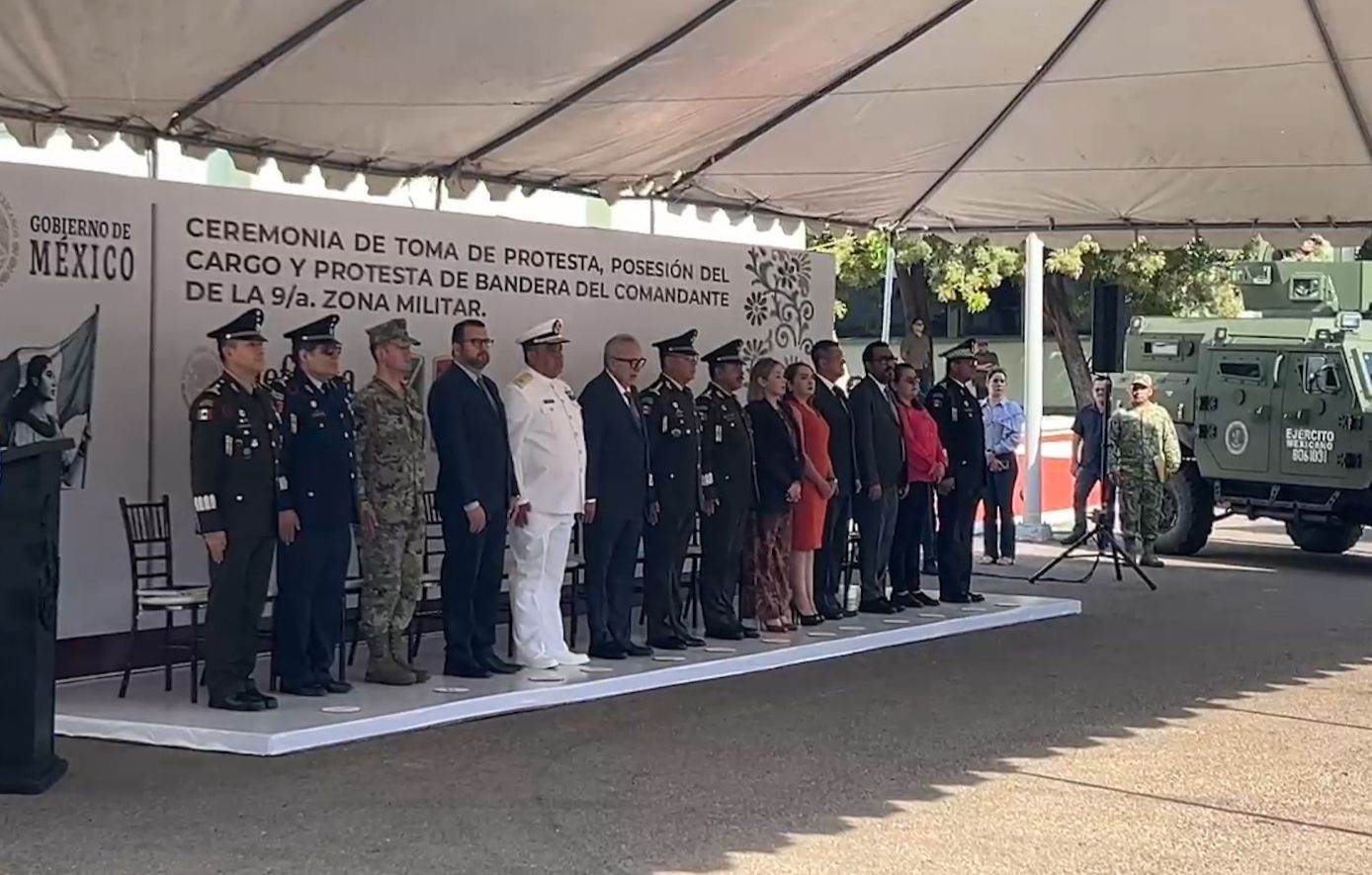 cambio de mando en el ejercito en sinaloa