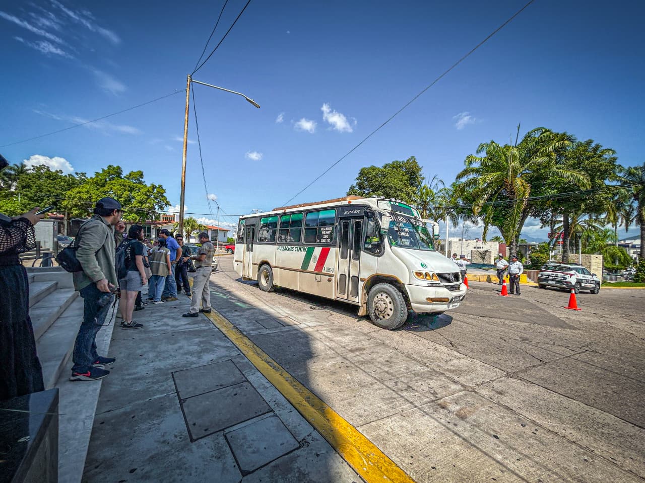 camión de transporte público urbano