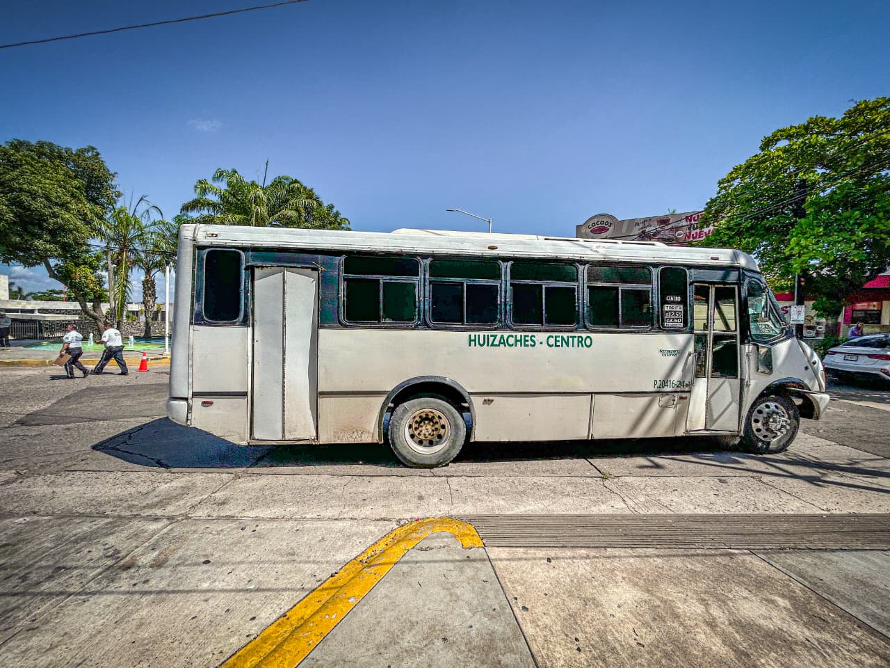 camión de transporte público urbano