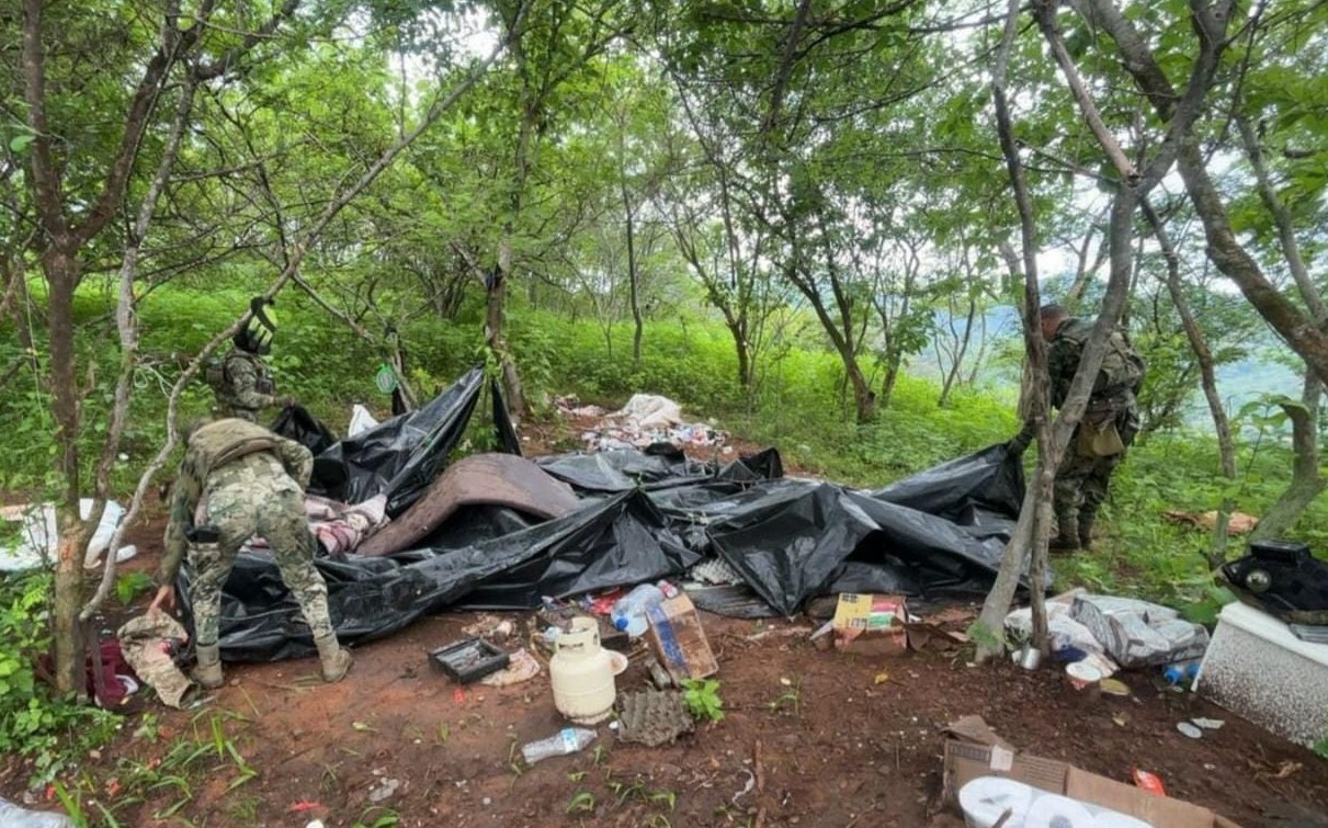 Campamento asegurado en San Ignacio