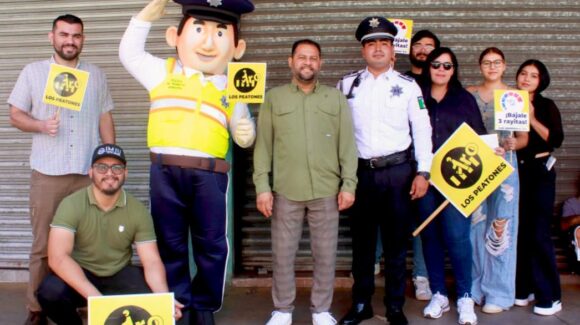 El peatón es primero: Mazatlán celebra el Día Internacional del Peatón con jornada especial