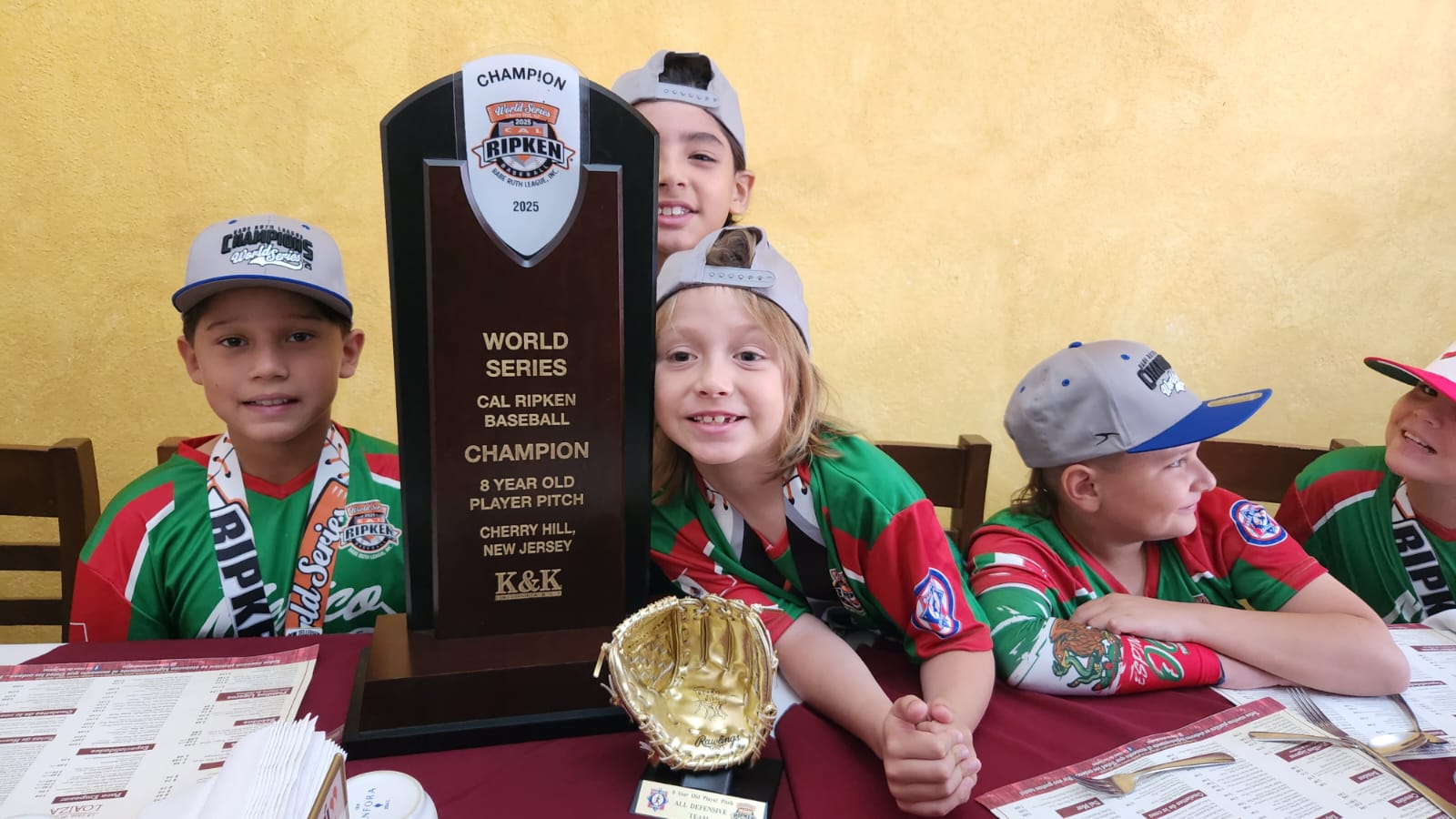 Campeones U8 de la Serie Mundial Cal Ripken