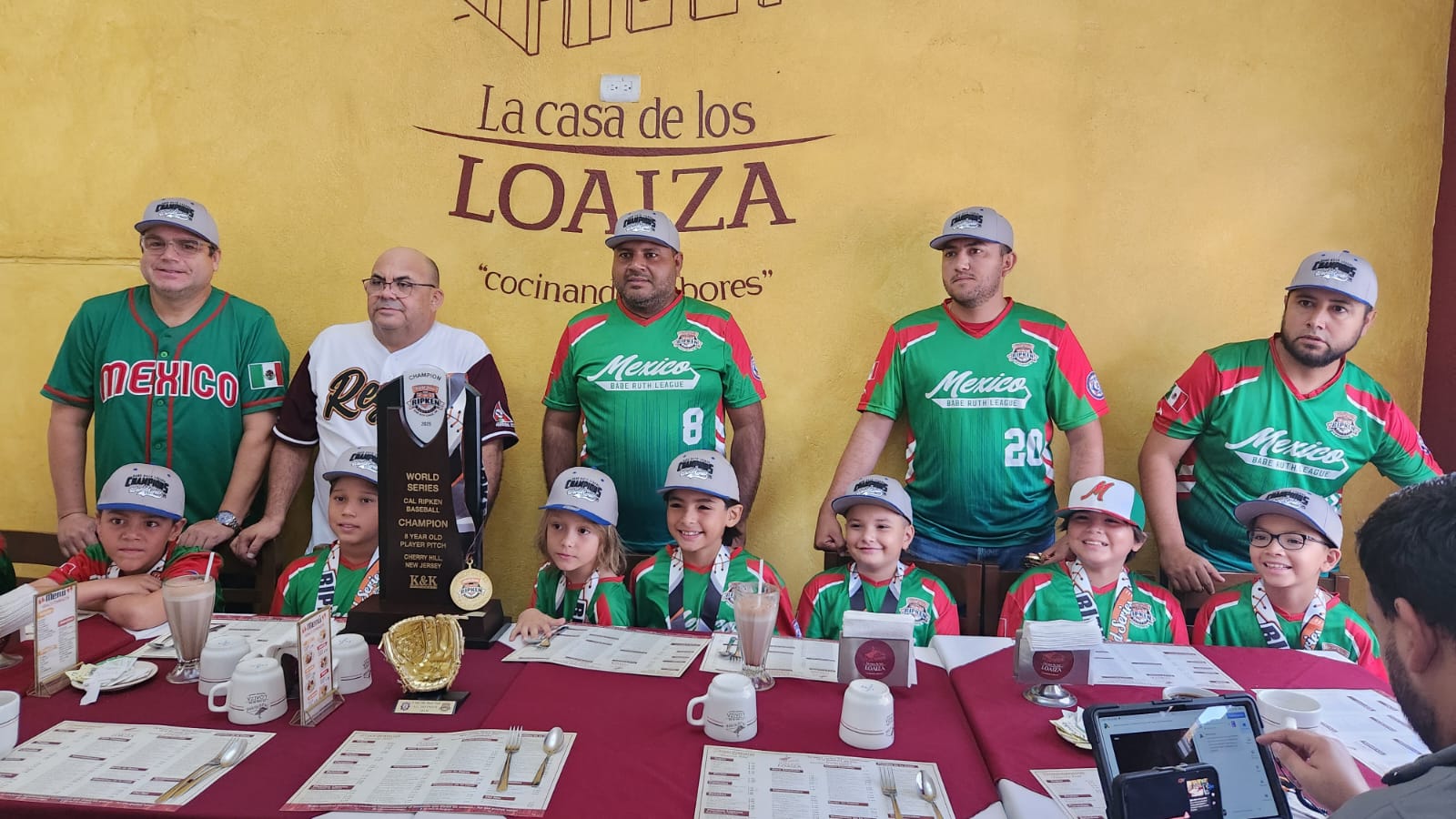 Campeones U8 de la Serie Mundial Cal Ripken