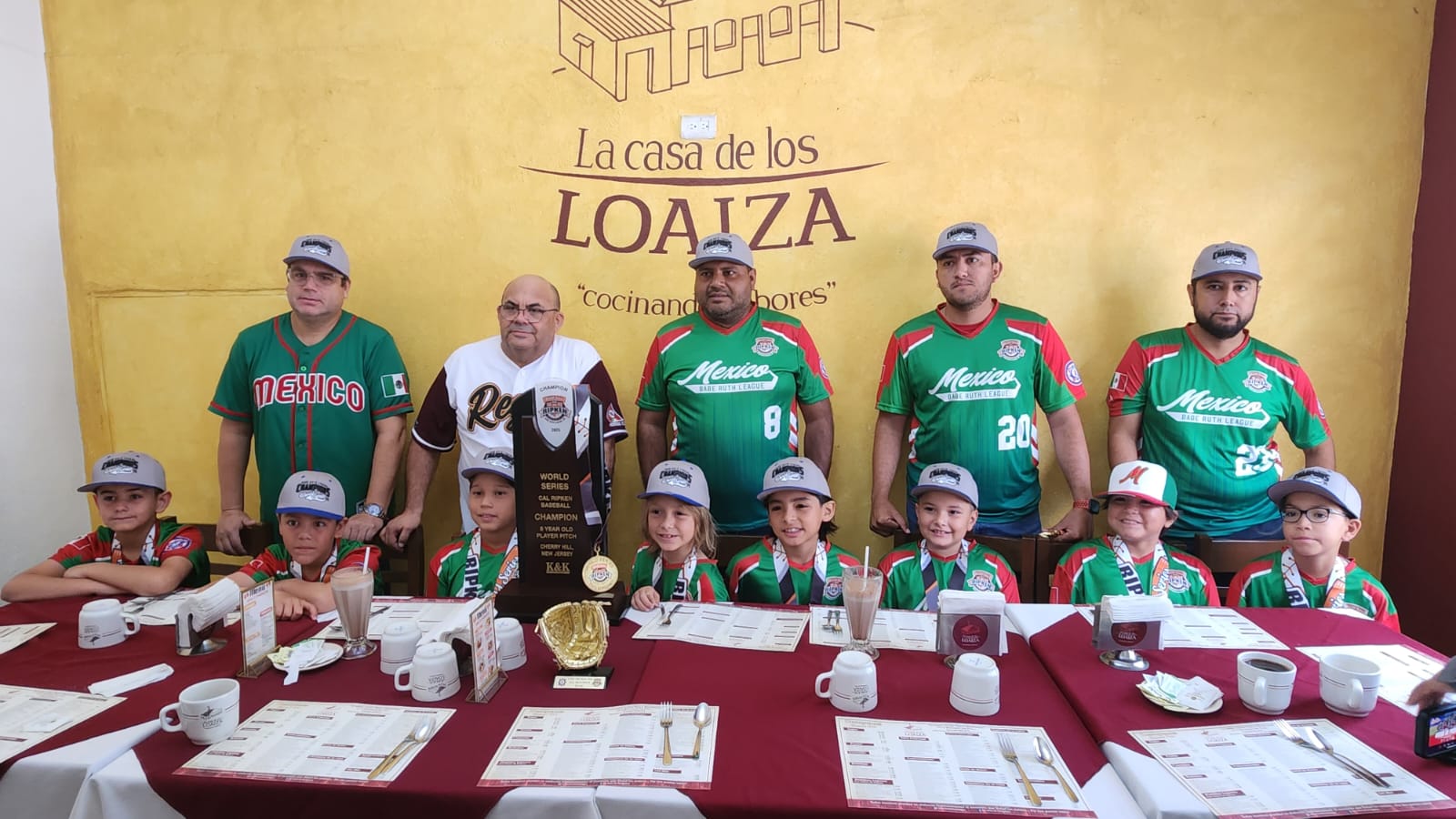 Campeones U8 de la Serie Mundial Cal Ripken