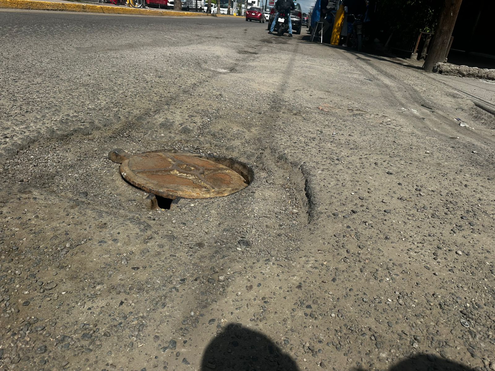 carretera en bulevar de villa union mazatlan
