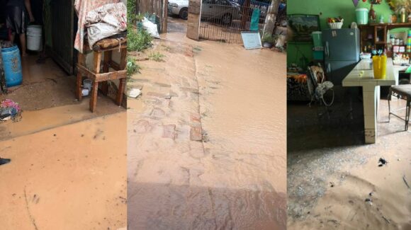 ‘Se desbordaron las nubes’: 19 casas afectadas por lluvias en Guasave