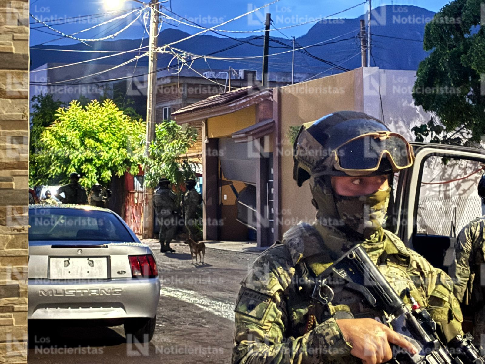 Casas "reventadas" deja balacera en El Limón de los Ramos