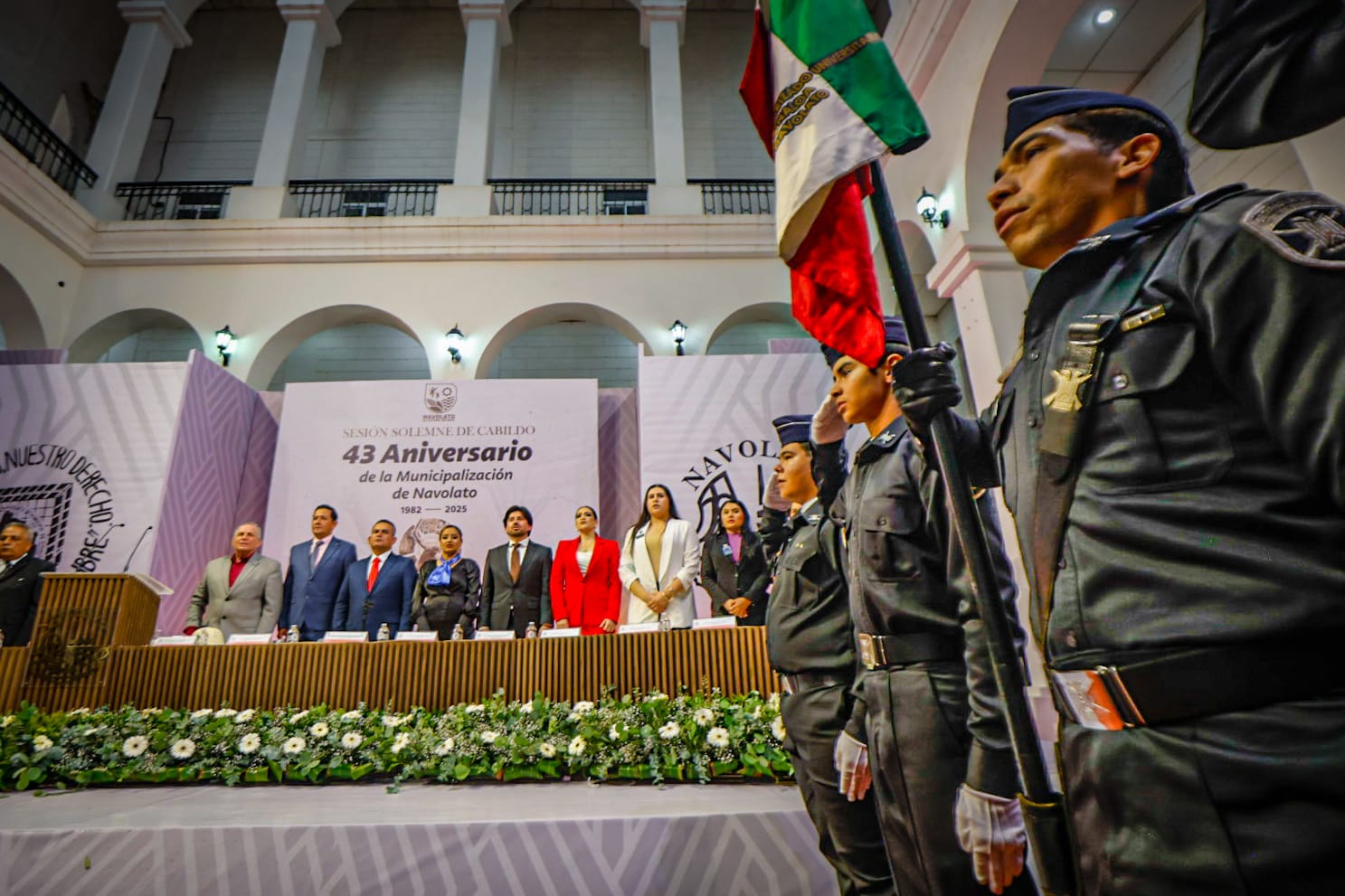 Celebración por el 43 aniversario de la municipalización de Navolato