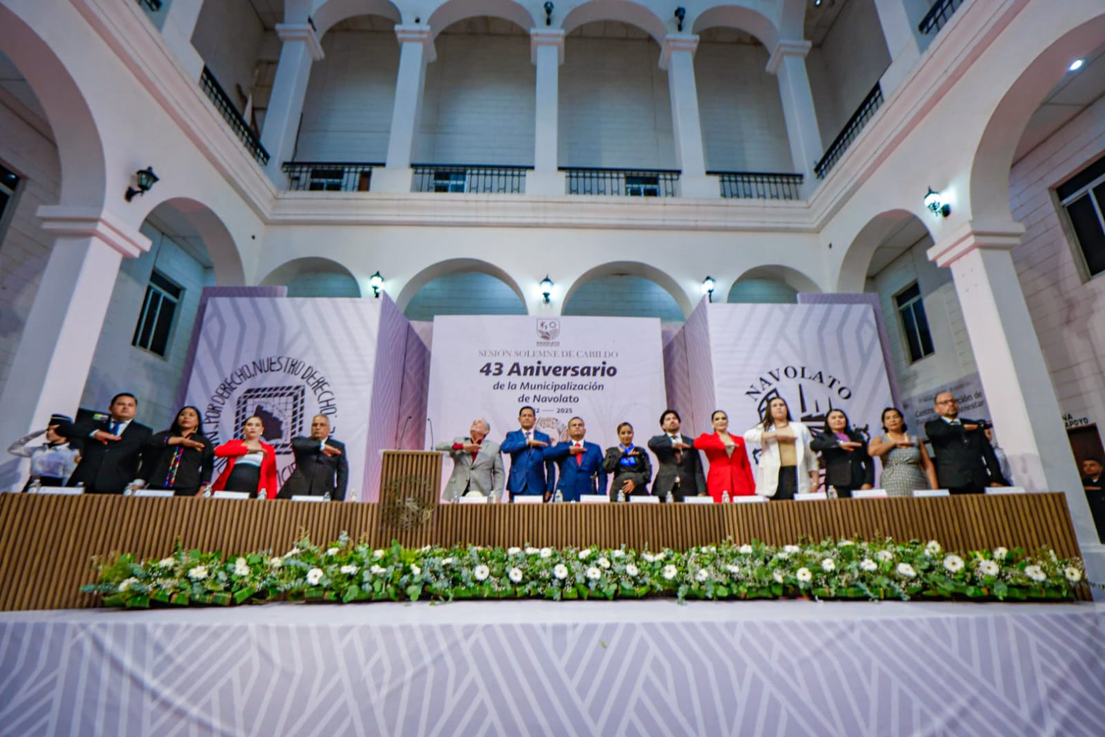 Celebración por el 43 aniversario de la municipalización de Navolato