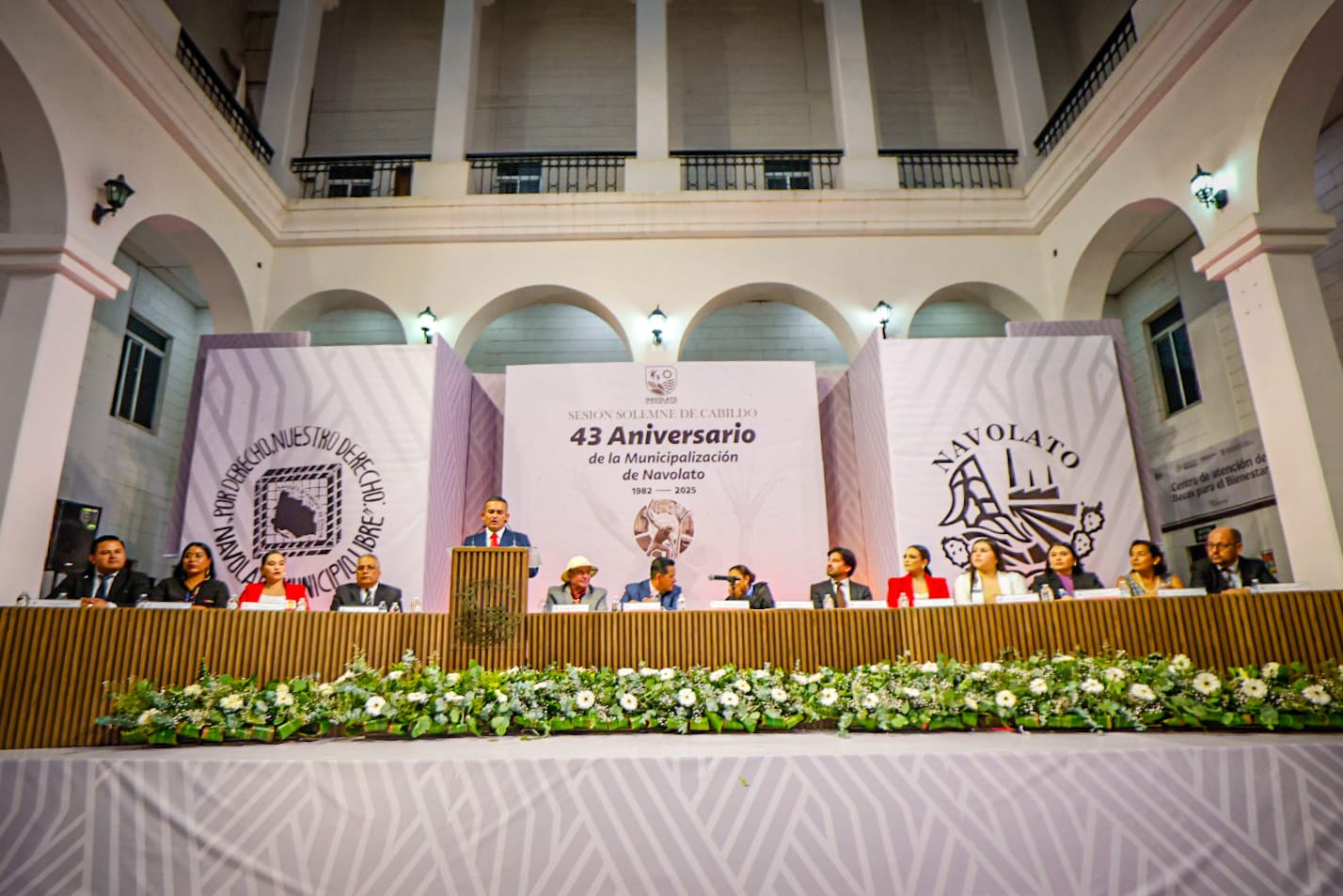 Celebración por el 43 aniversario de la municipalización de Navolato