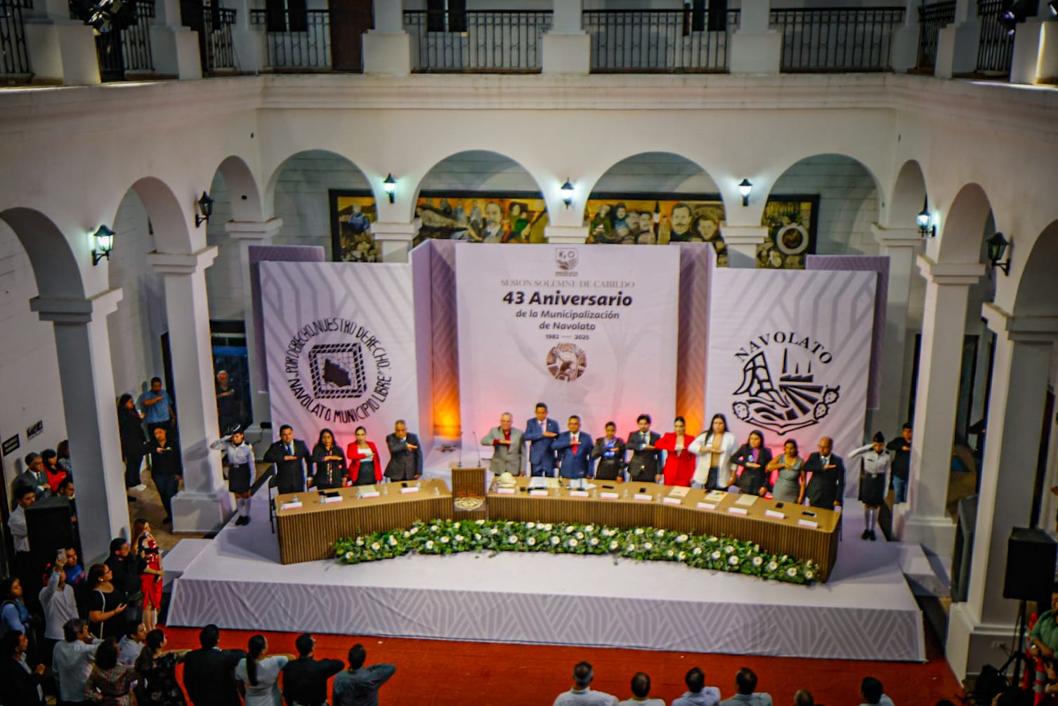 Celebración por el 43 aniversario de la municipalización de Navolato