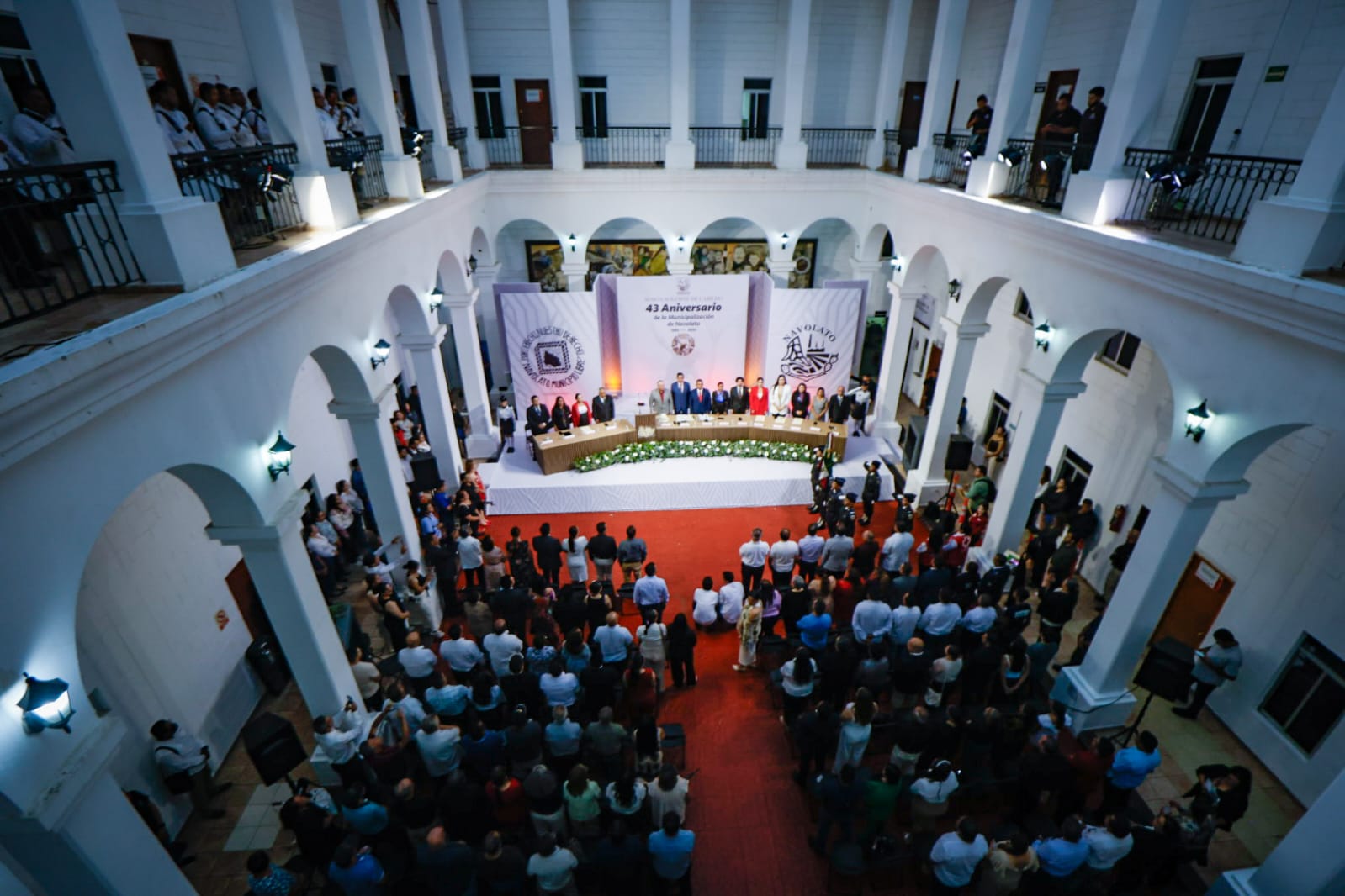 Celebración por el 43 aniversario de la municipalización de Navolato