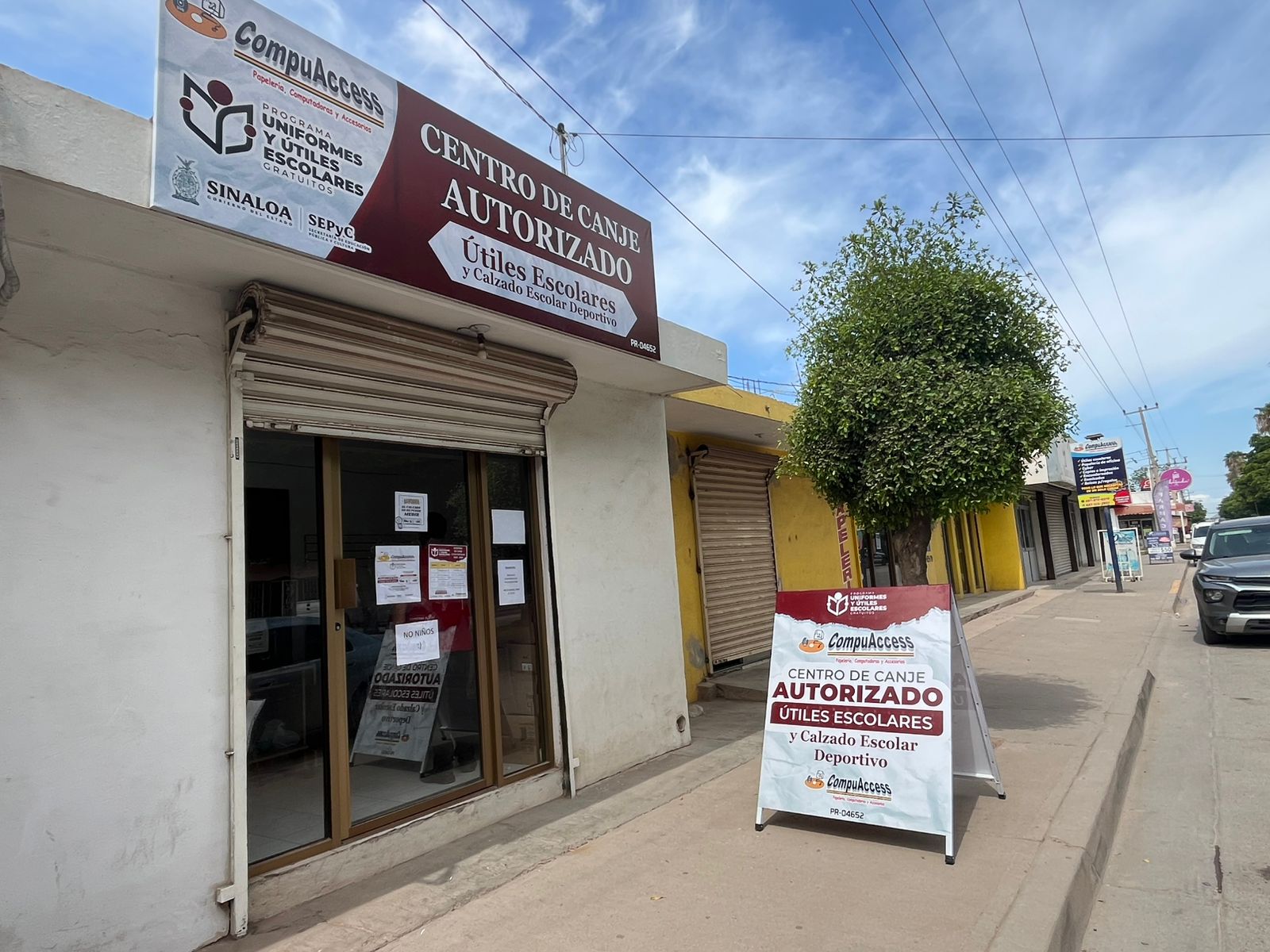 Centro de canje de útiles escolares