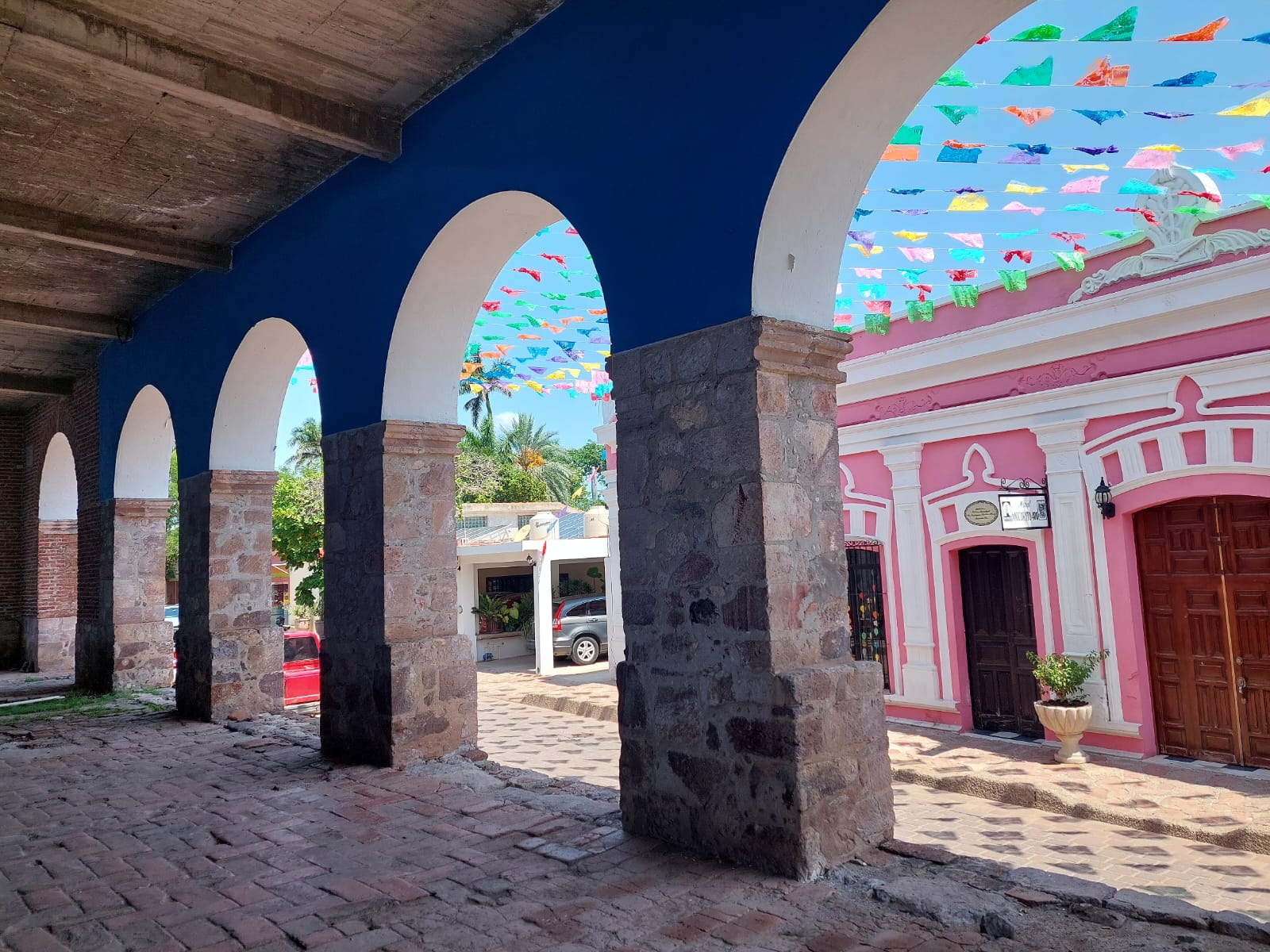 preparaciones para el evento de Pueblos Mágicos en Mocorito