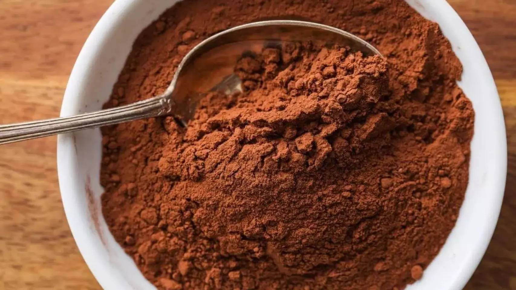 chocolate en polvo