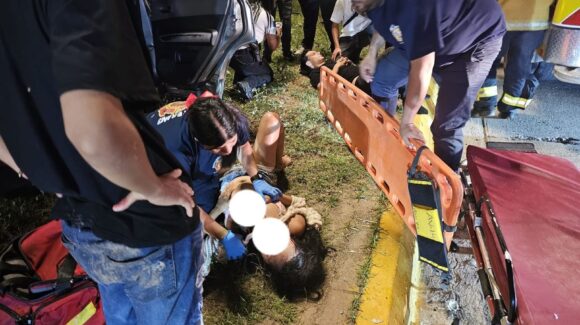 Fuerte choque en Cerritos deja a cinco personas heridas en Mazatlán