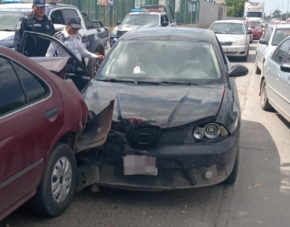 Choque en Guasave
