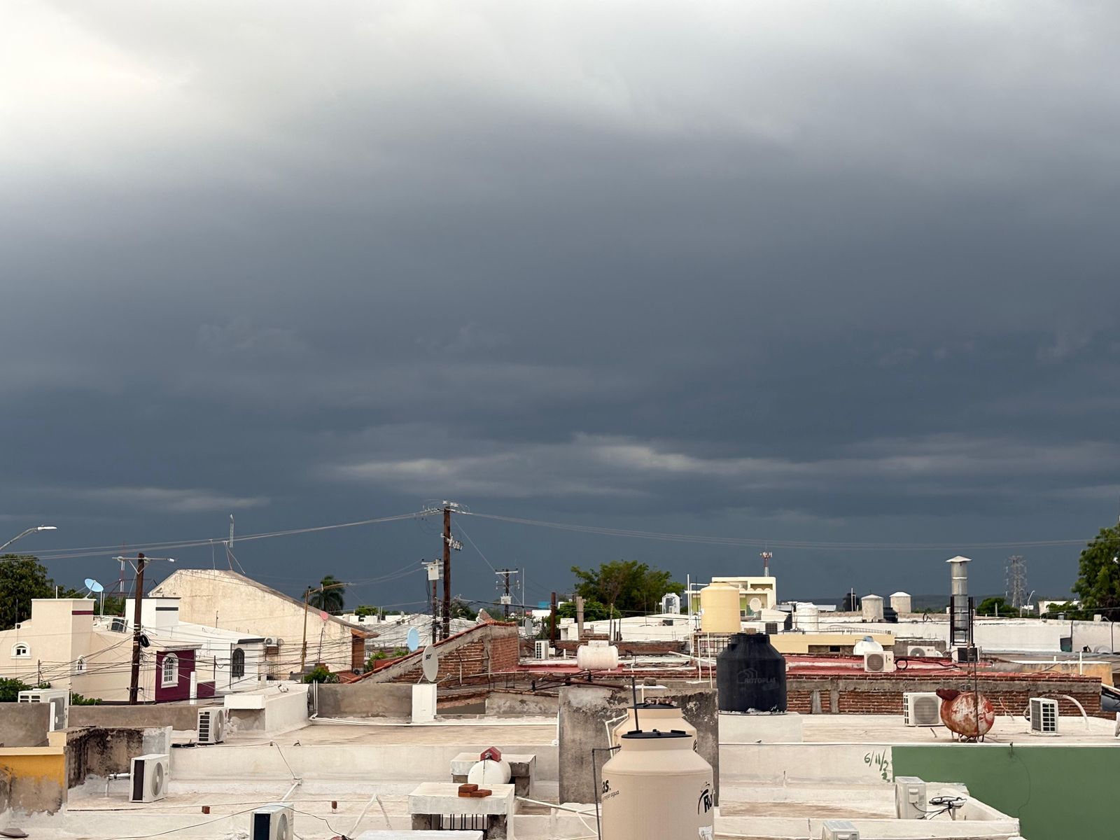 cielo nublado