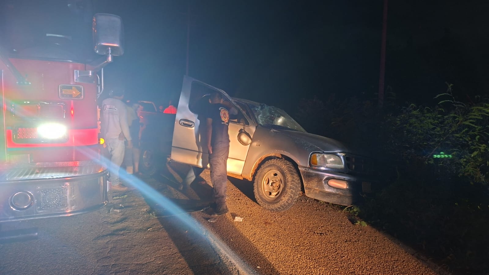 Cinco heridos dejó una volcadura en una carretera de Mazatlán