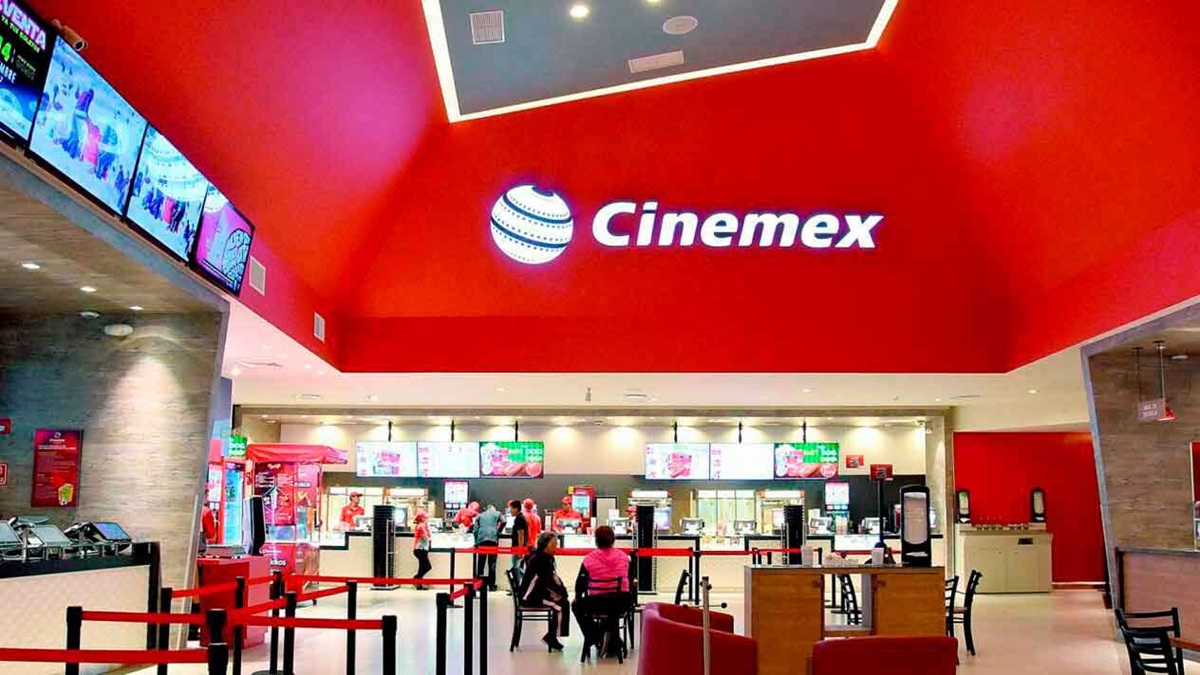 Taquilla y dulcería de Cinemex