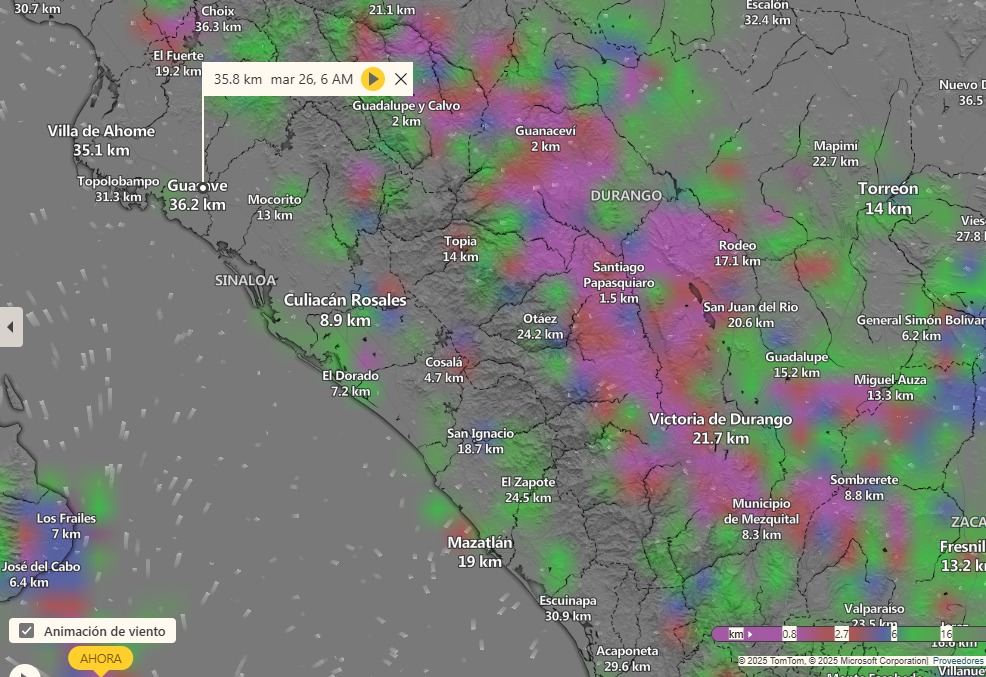clima en sinaloa y mexico