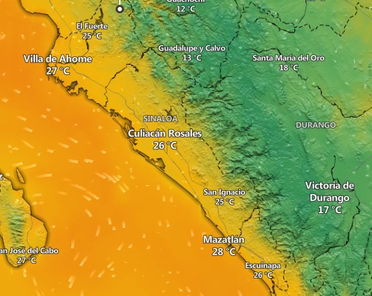 clima sinaloa