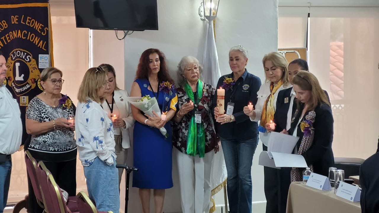 club de leones en su primera junta de gabinete en Mazatlán