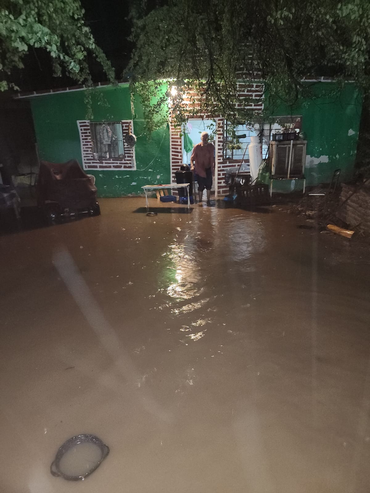 considerables afectaciones dejaron las fuertes lluvias en el fuerte
