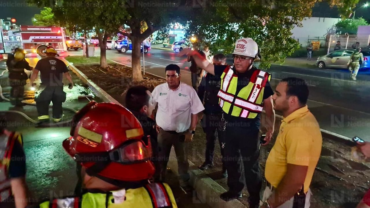 Controlan situación en la plaza Cuatro Ríos, en Culiacán