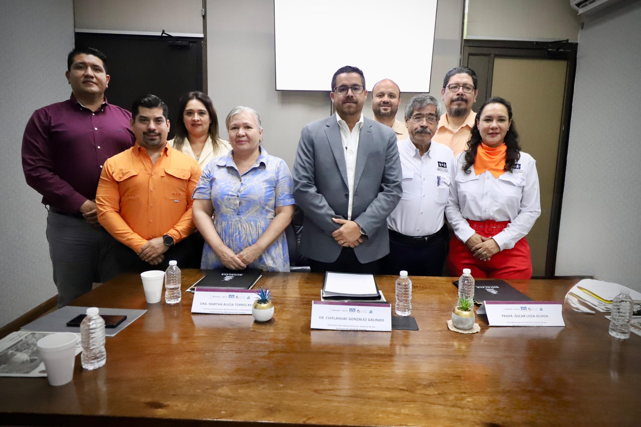Firman convenio entre SSA y CEDH