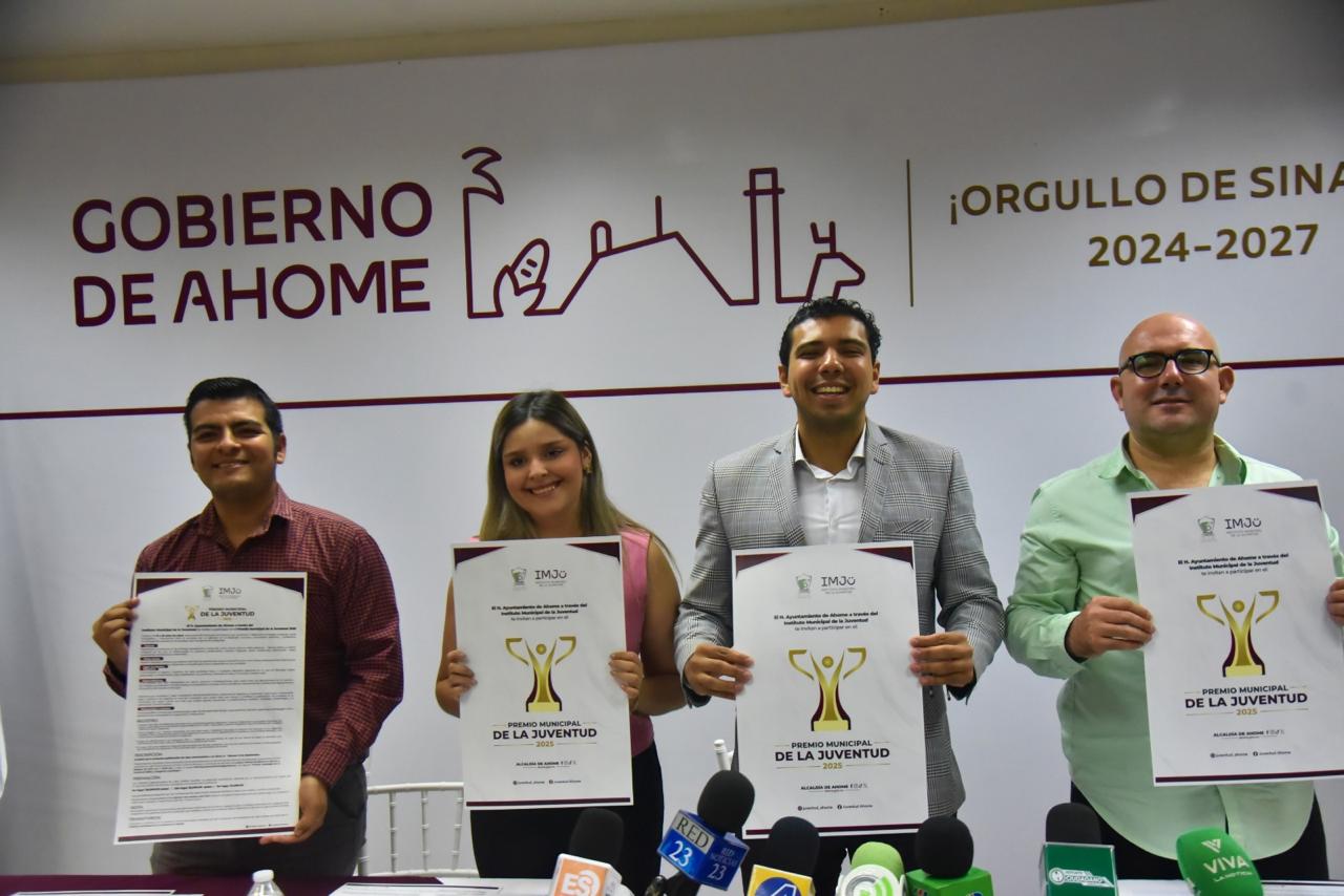 Convocatoria al Premio de la Juventud en Ahome