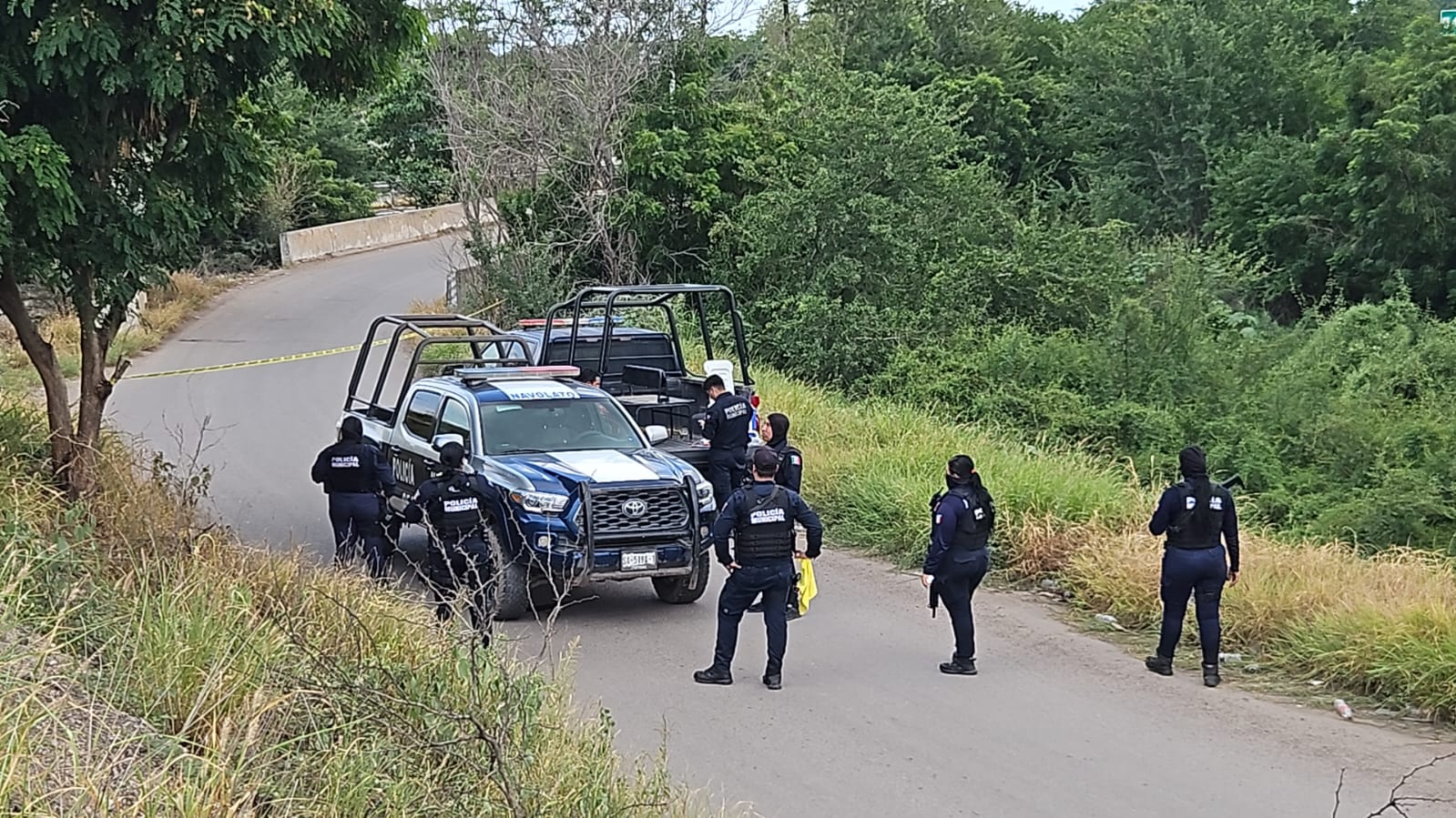 Hallan cuerpo de un hombre en Navolato