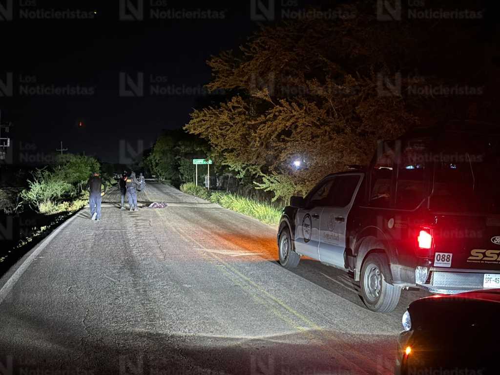 cuerpo hallado sobre la carretera