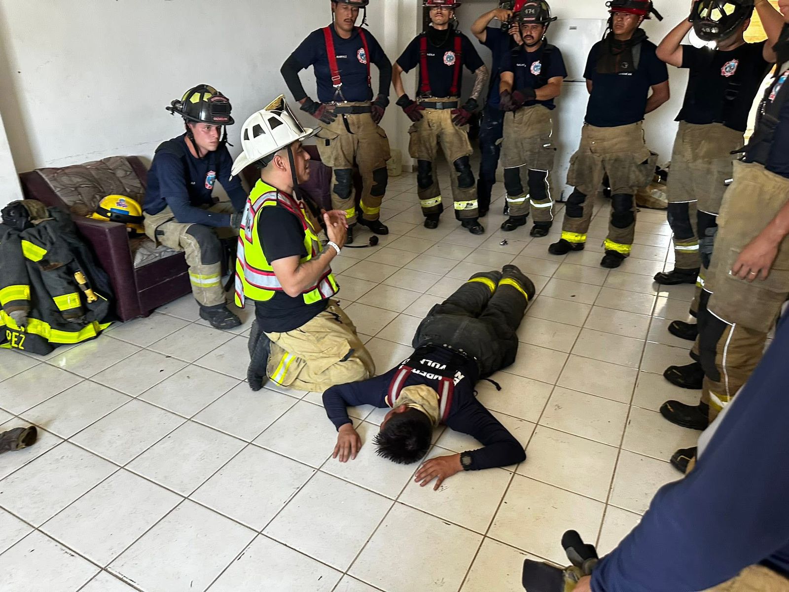 Bomberos finalizan capacitación