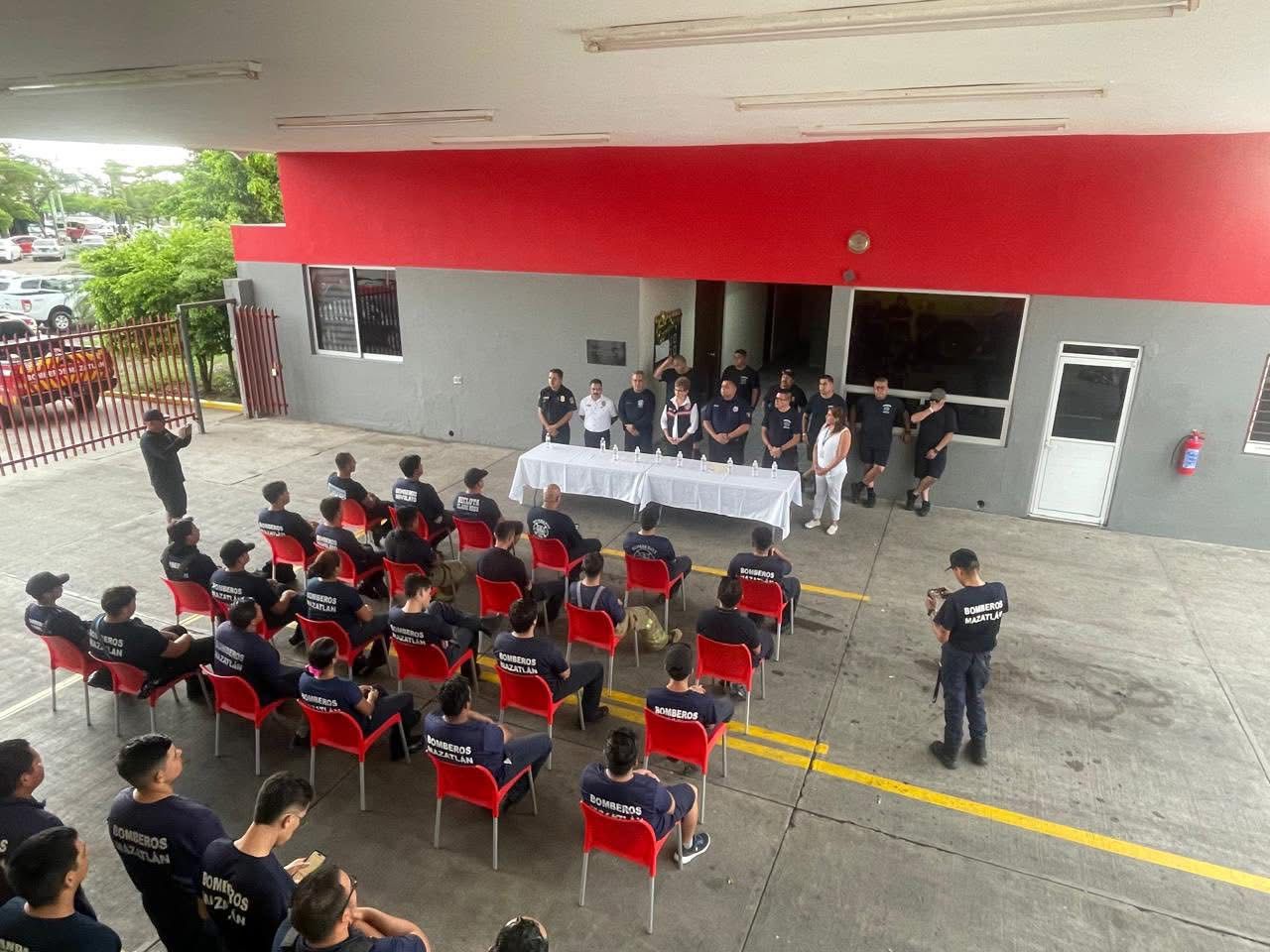 Bomberos finalizan capacitación