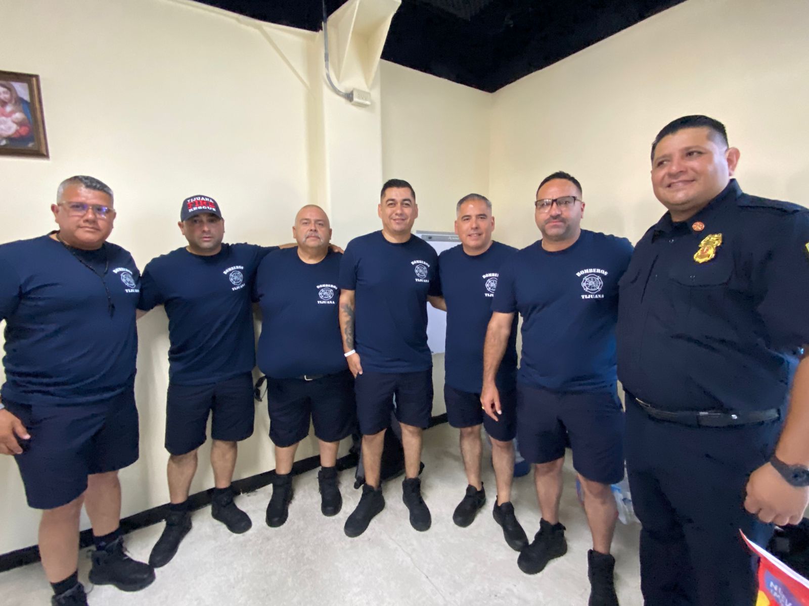 Curso para bomberos en Mazatlán