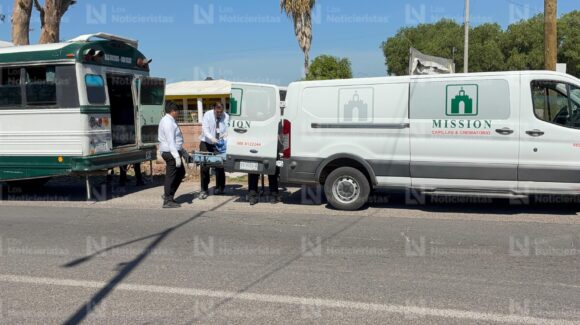 Fallece hombre al interior de un camión de la ruta Los Mochis-San Blas, en Ahome