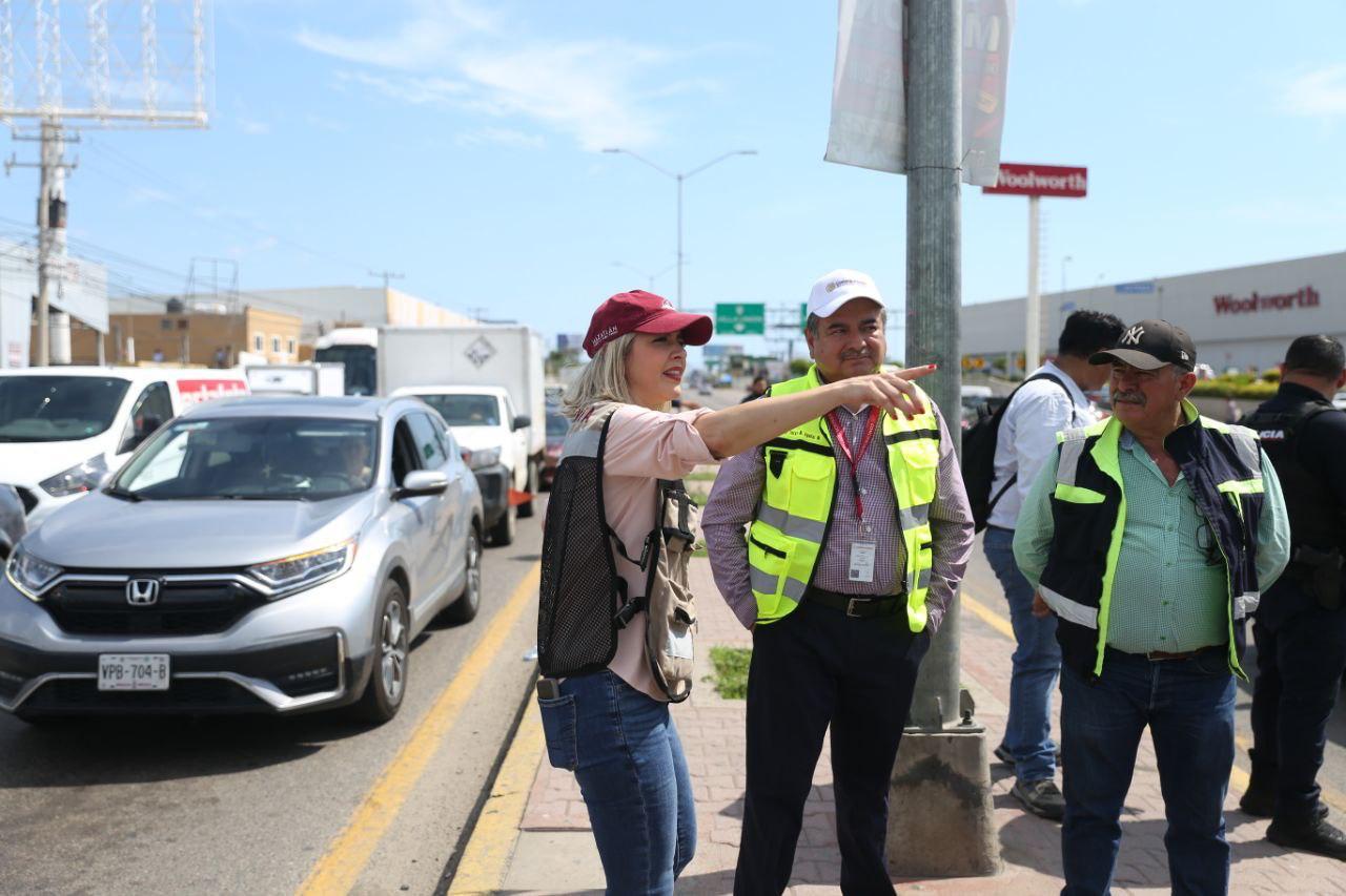 Definen rutas alternas en Mazatlán