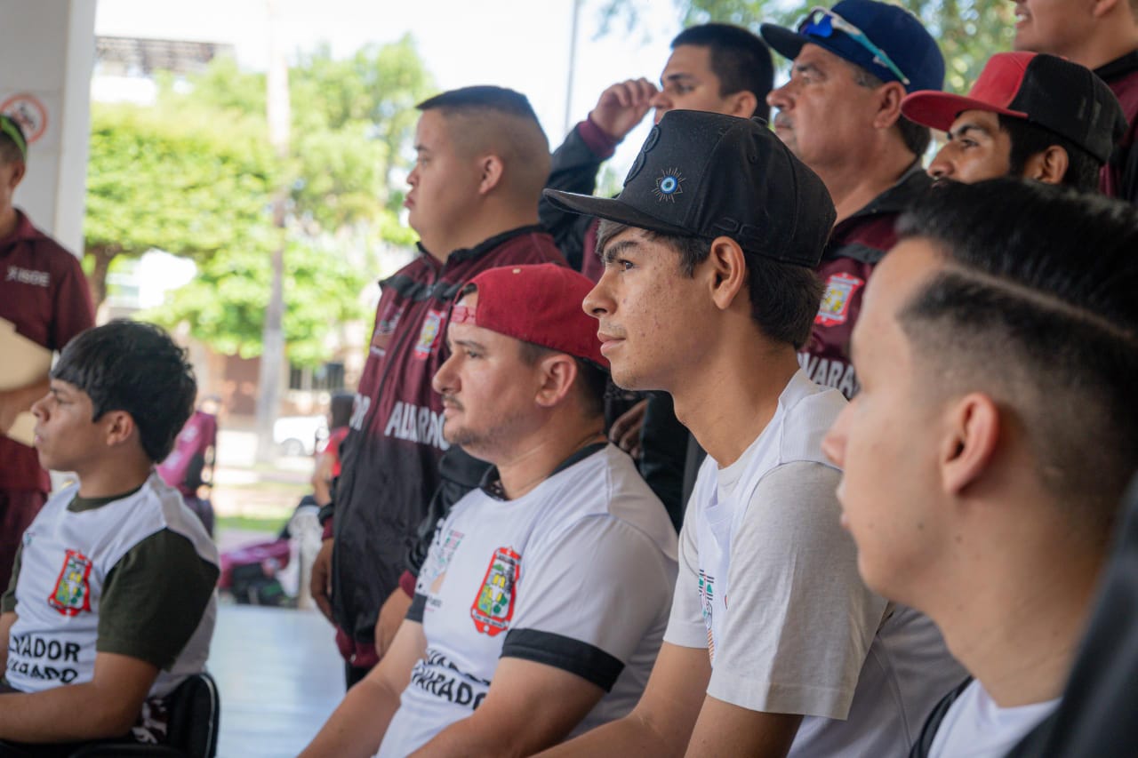 Delegación de paratletas de Salvador Alvarado