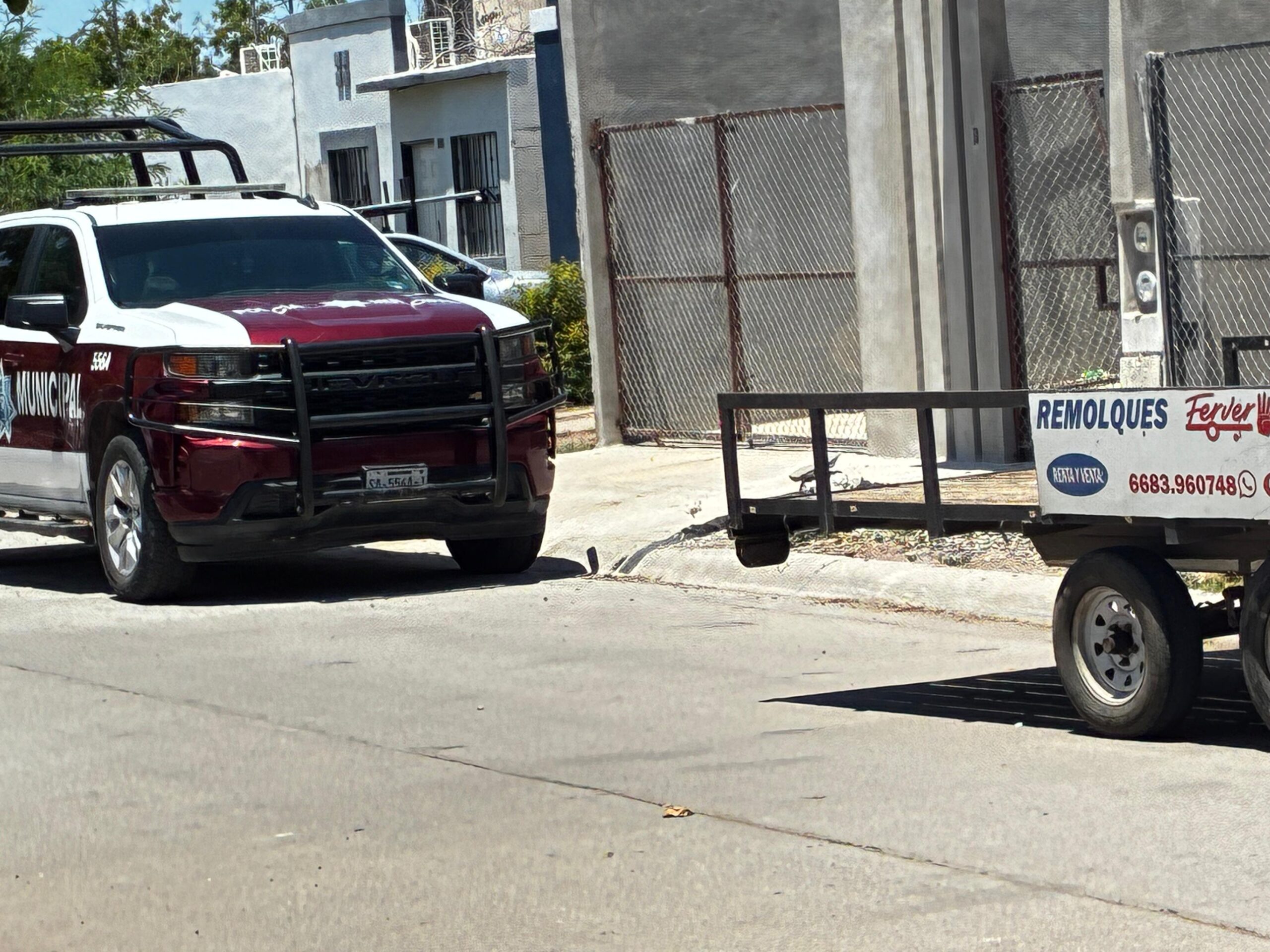 patrulla de la policía municipal de Ahome