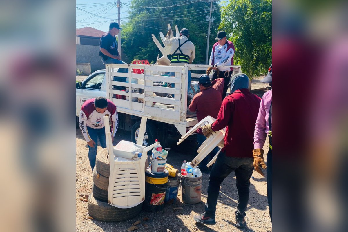 descacharrización para la prevención del dengue