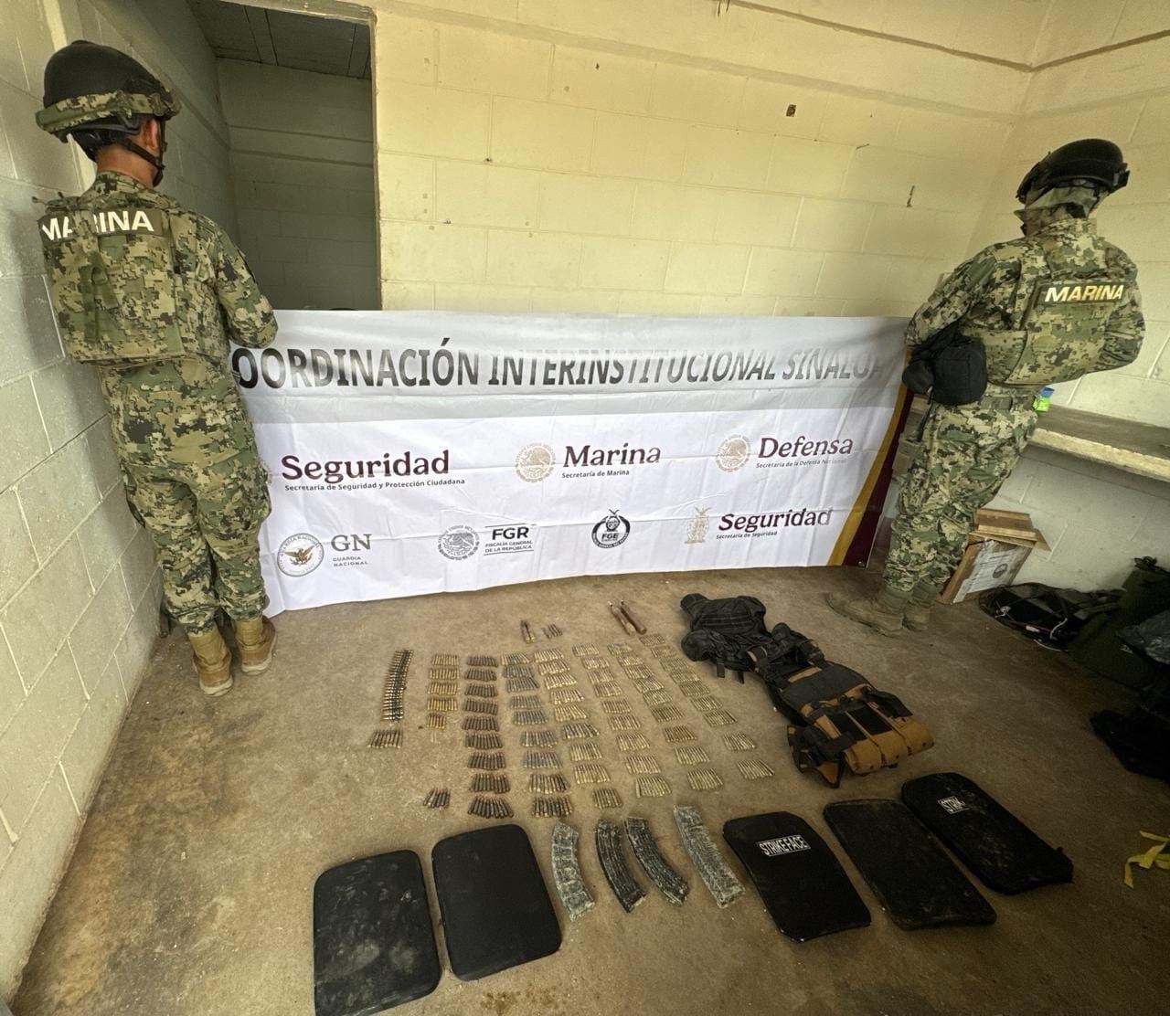 Desmantelan campamento con objetos ilícitos en Cosalá
