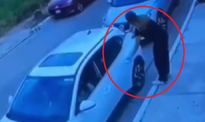 Despojo de camioneta en Culiacán