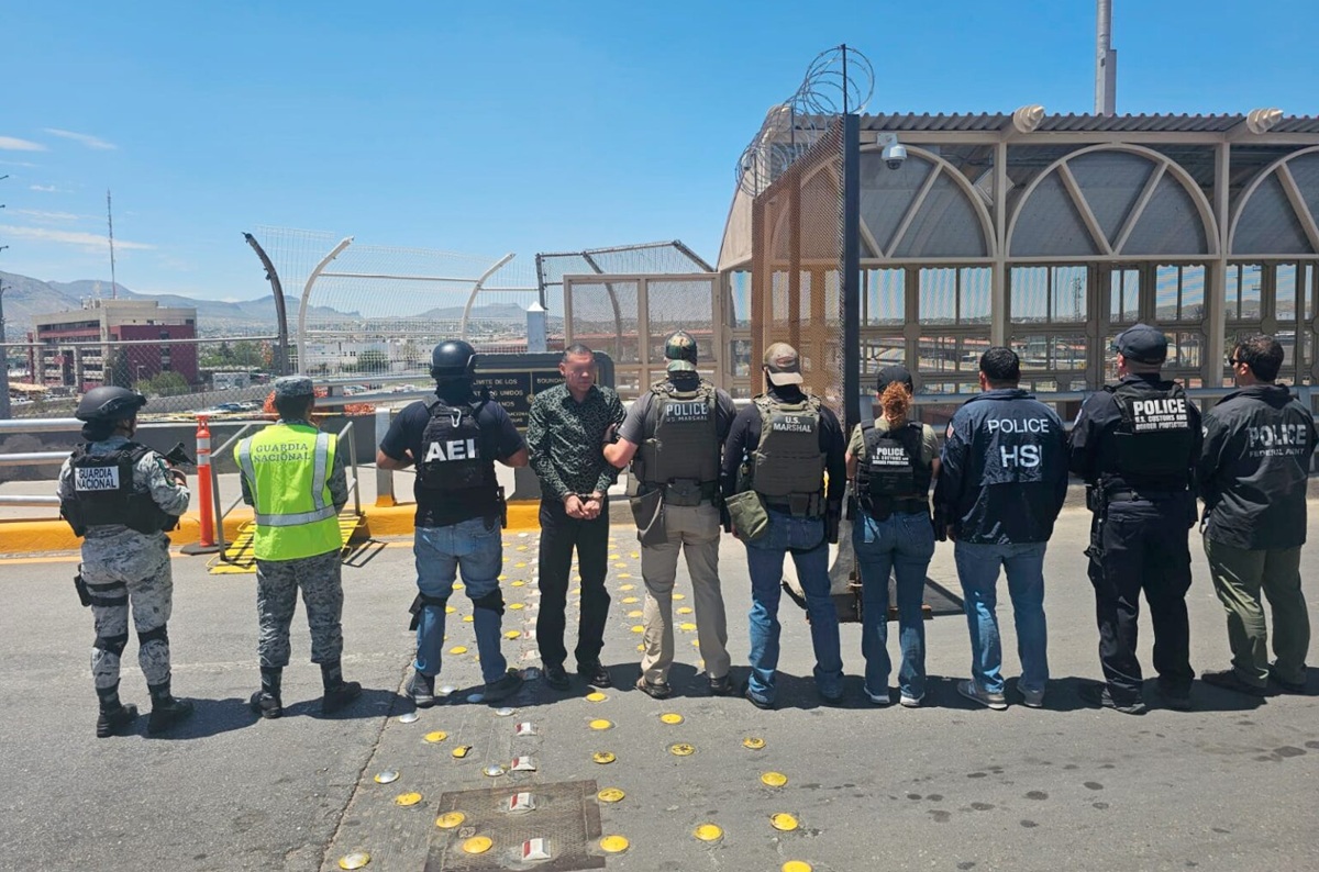 Detención y entrega a EU de operador del Cártel de Sinaloa