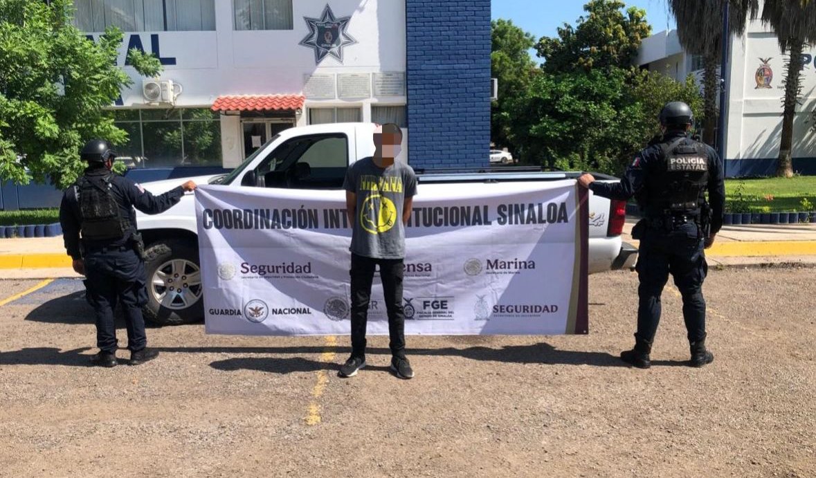 detenido con camioneta robada en culiacan
