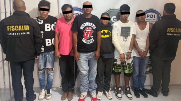¡Capturan a 9! Le pegan a los ‘M4’ dedicados a la extorsión de conductores y choferes en el Valle de México